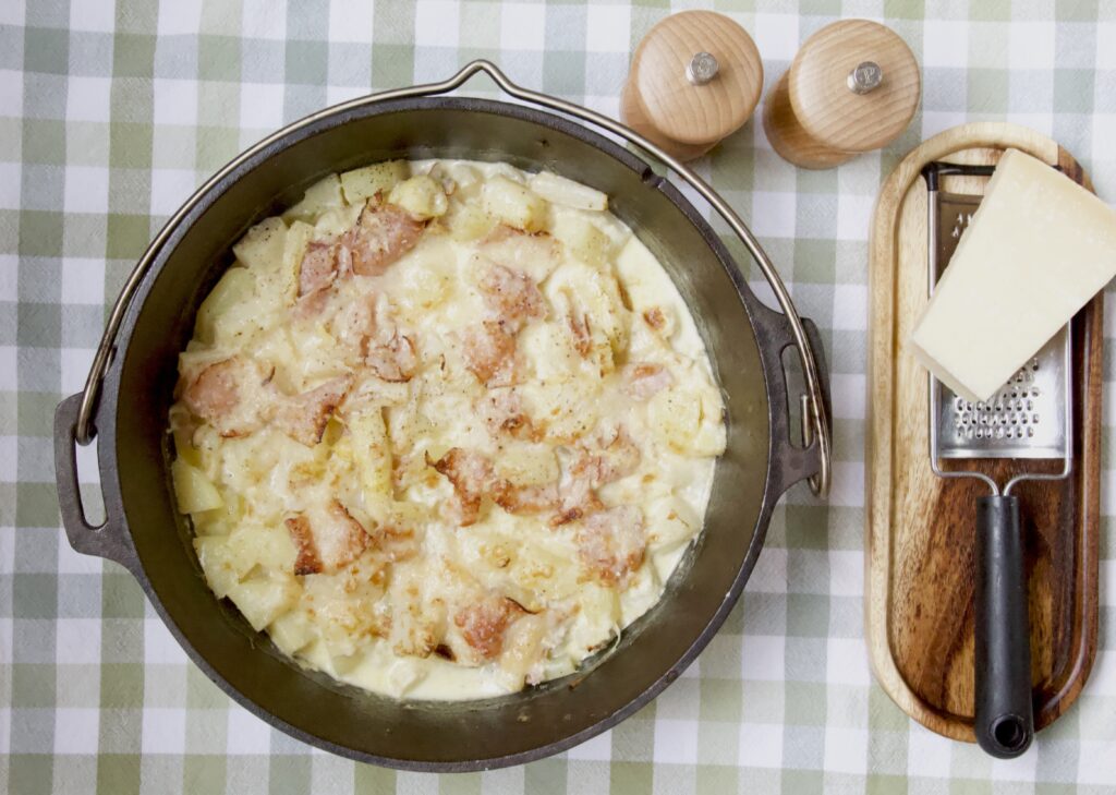 aspergeschotel uit de oven