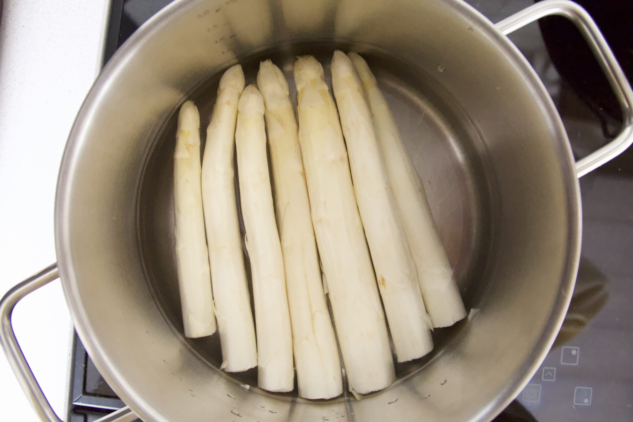 asperges laten koken