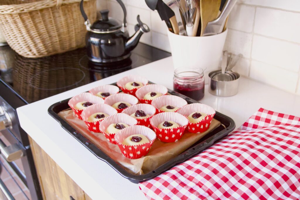 jam in de koekjes